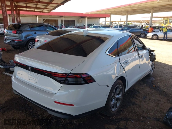 2024 Honda Accord EX with VIN 1HGCY1F31RA039573, listed as a IAAI auction lot 42227230 with Not provided miles and . Bid and sale history available at DreamBid. Image 4.