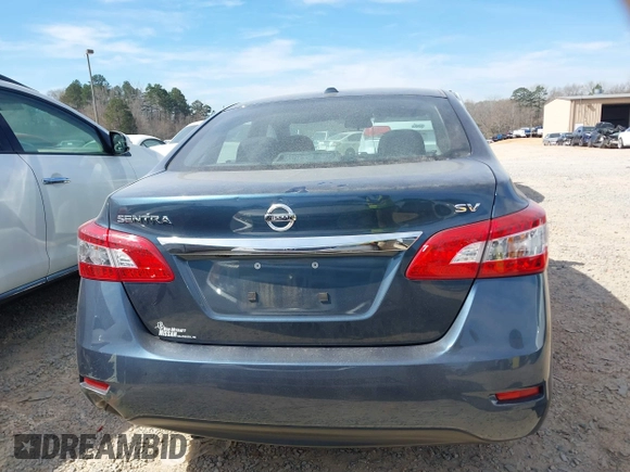 2015 Nissan Sentra SV with VIN 3N1AB7AP4FY267260, listed as a IAAI auction lot 41820874 with 84,259 mi miles and . Bid and sale history available at DreamBid. Image 16.