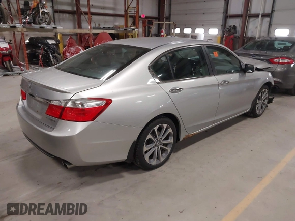 2013 Honda Accord Sport with VIN 1HGCR2F5XDA246010, listed as a IAAI auction lot 42050515 with 165,330 mi miles and . Bid and sale history available at DreamBid. Image 4.