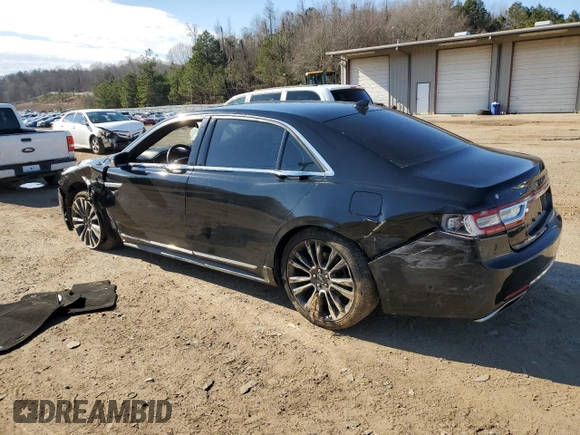 2018 Lincoln Continental Reserve with VIN 1LN6L9RP7J5600746, listed as a Copart auction lot 86383194 with 100,268 mi miles and Salvage Title. Bid and sale history available at carsss.com. Image 2.