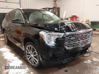 2024 GMC Terrain Denali with VIN 3GKALXEG4RL372651, listed as a IAAI auction lot 41614542 with 14,084 mi miles. Bid and sale history available at carsss.com. Image 1.