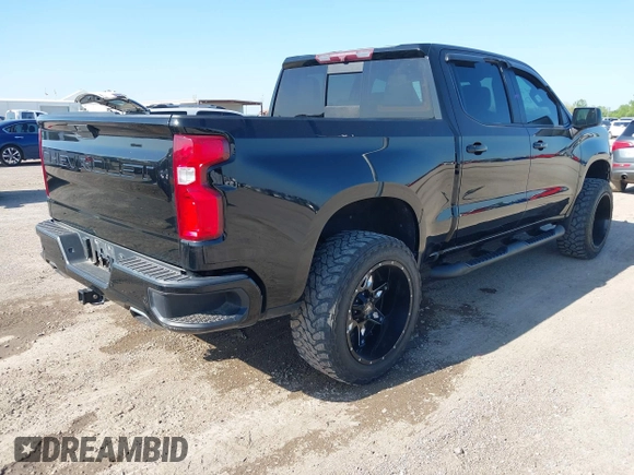 2020 Chevrolet Silverado 1500 LT Trail Boss with VIN 3GCPYFED1LG179106, listed as a IAAI auction lot 41955672 with 70,501 mi miles and . Bid and sale history available at DreamBid. Image 4.