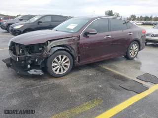 2017 Kia Optima LX with VIN 5XXGT4L32HG133274, listed as a IAAI auction lot 41369915 with 147,877 mi miles. Bid and sale history available at carsss.com. Image 18.