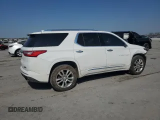 2018 Chevrolet Traverse High Country with VIN 1GNEVKKWXJJ166954, listed as a Copart auction lot 52538585 with 79,605 mi miles and Salvage Title. Bid and sale history available at carsss.com. Image 3.