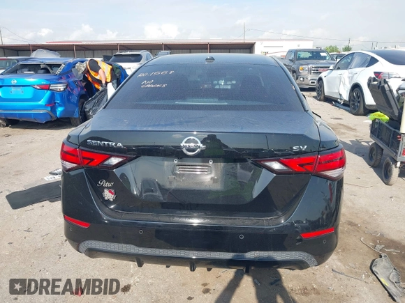 2022 Nissan Sentra SV with VIN 3N1AB8CV2NY294229, listed as a IAAI auction lot 42046050 with 35,659 mi miles and . Bid and sale history available at DreamBid. Image 16.