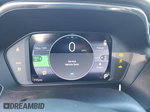 2023 Chevrolet Bolt EV 1LT with VIN 1G1FW6S02P4120113, listed as a Copart auction lot 43098093 with 795 mi miles. Bid and sale history available at carsss.com. Image 11.