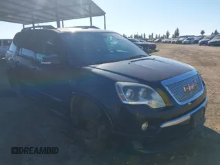 2012 GMC Acadia Denali with VIN 1GKKVTED5CJ306055, listed as a IAAI auction lot 41861394 with 100,628 mi miles. Bid and sale history available at carsss.com. Image 1.