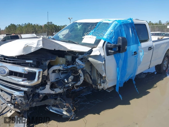 2022 Ford F-250 XL with VIN 1FT7W2B60NEG43131, listed as a IAAI auction lot 41739634 with 55,984 mi miles and . Bid and sale history available at DreamBid. Image 6.