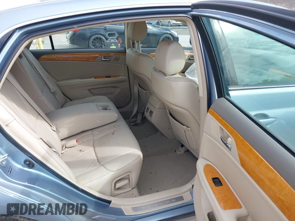 2007 Toyota Avalon XL with VIN 4T1BK36B87U190156, listed as a IAAI auction lot 41931442 with 54,870 mi miles. Bid and sale history available at carsss.com. Image 8.