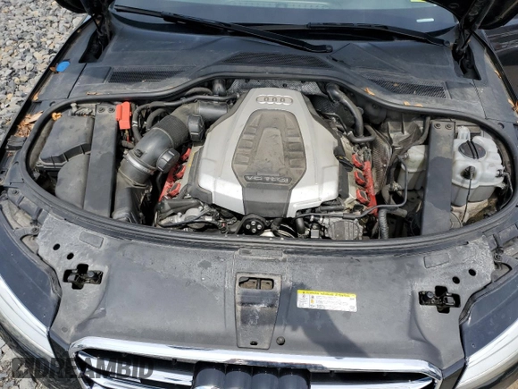 2015 Audi A8 3.0T with VIN WAU3GAFD0FN036465, listed as a Copart auction lot 64069035 with 100,149 mi miles and Salvage title. Bid and sale history available at DreamBid. Image 11.