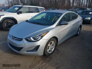 2014 Hyundai Elantra SE with VIN KMHDH4AE8EU092157, listed as a IAAI auction lot 41849735 with 152,161 mi miles. Bid and sale history available at carsss.com. Image 2.