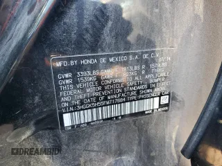 2015 Honda Fit LX with VIN 3HGGK5H55FM717684, listed as a Copart auction lot 61550505 with 146,646 mi miles and Salvage title. Bid and sale history available at DreamBid. Image 12.