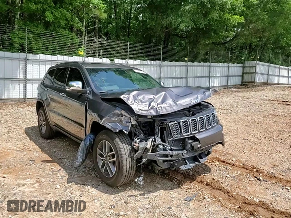 2020 Jeep Grand Cherokee Limited with VIN 1C4RJFBG4LC415360, listed as a Copart auction lot 58296495 with 53,279 mi miles and Salvage title. Bid and sale history available at DreamBid. Image 14.