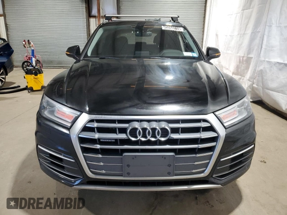 2018 Audi Q5 Premium with VIN WA1ANAFY0J2130983, listed as a Copart auction lot 43253715 with 58,158 mi miles and Clean Title. Bid and sale history available at carsss.com. Image 5.