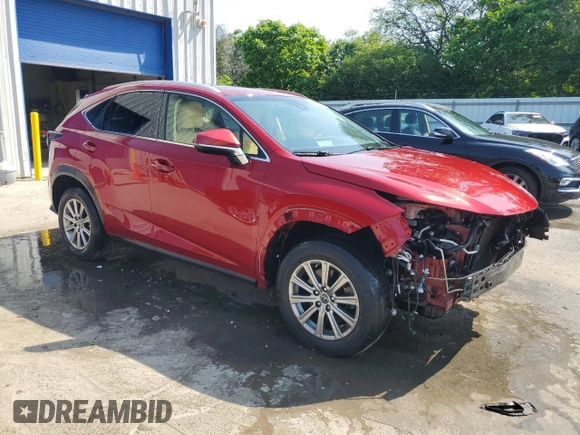 2019 Lexus NX 300 with VIN JTJBARBZ9K2217234, listed as a Copart auction lot 61817155 with 45,422 mi miles and Salvage title. Bid and sale history available at DreamBid. Image 4.