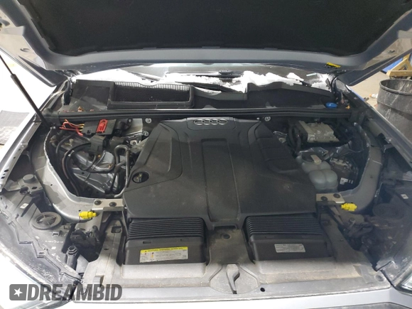 2020 Audi Q7 Premium Plus with VIN WA1LJAF71LD013450, listed as a Copart auction lot 44107015 with 74,335 mi miles and Salvage title. Bid and sale history available at DreamBid. Image 12.