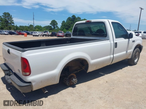 2004 Ford F-250 XL with VIN 1FTNF20L44EA02093, listed as a IAAI auction lot 42319302 with 228,226 mi miles and . Bid and sale history available at DreamBid. Image 4.
