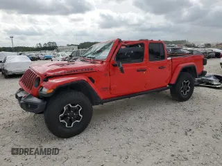 2020 Jeep Gladiator Rubicon z VIN 1C6JJTBG4LL167159, wystawiony jako Copart lot #54992395 z przebiegiem 73 906 mil mil oraz Szkoda całkowita • Salvage title. Historia ofert i sprzedaży dostępna na DreamBid. Obrazek 1.