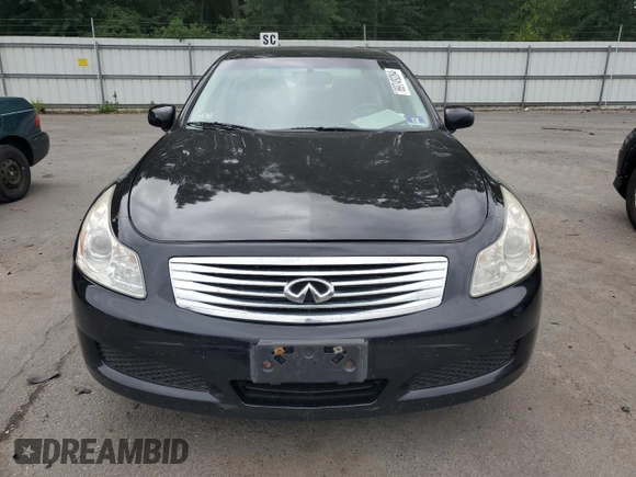 2007 Infiniti G35 G35x with VIN JNKBV61F47M812595, listed as a Copart auction lot 69749284 with 158,163 mi miles and Salvage Title. Bid and sale history available at DreamBid. Image 5.
