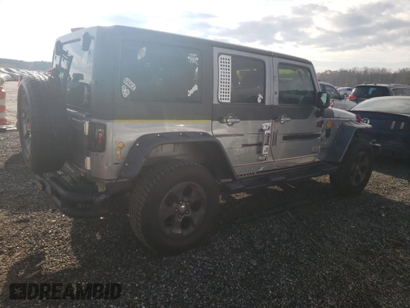 2018 Jeep Wrangler JK Unlimited Altitude with VIN 1C4BJWEGXJL936447, listed as a Copart auction lot 82546004 with 150,053 mi miles and Salvage Title. Bid and sale history available at carsss.com. Image 3.