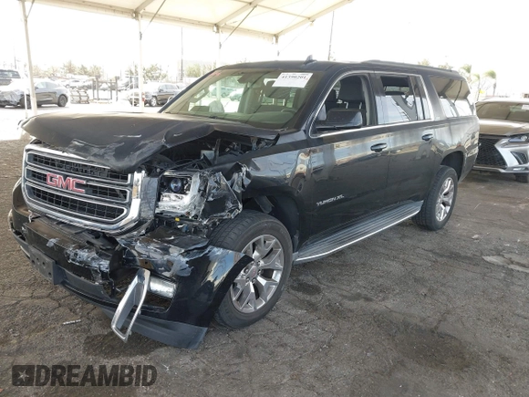 2016 GMC Yukon XL SLE with VIN 1GKS1FKC2GR147222, listed as a IAAI auction lot 41390201 with 86,385 mi miles. Bid and sale history available at carsss.com. Image 2.