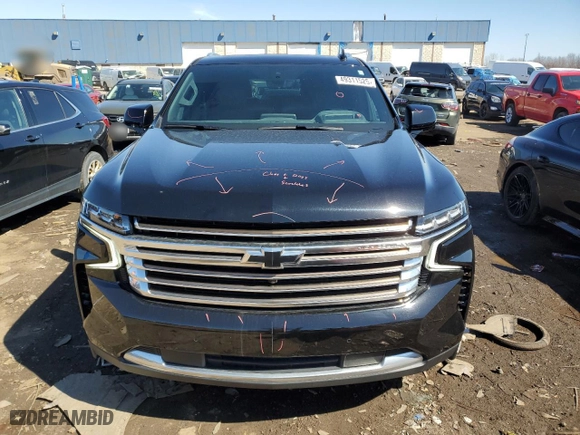 2022 Chevrolet Tahoe High Country with VIN 1GNSKTKL2NR328638, listed as a Copart auction lot 49311525 with 41,935 mi miles and Salvage Title. Bid and sale history available at carsss.com. Image 5.