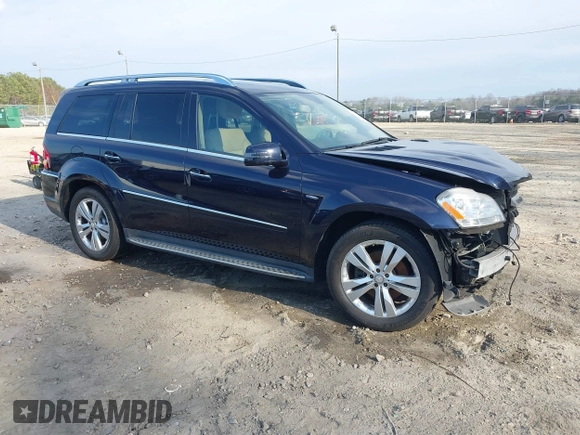 2012 Mercedes-Benz GL 350 with VIN 4JGBF2FE1CA768876, listed as a IAAI auction lot 41612274 with 104,718 mi miles and . Bid and sale history available at DreamBid. Image 1.