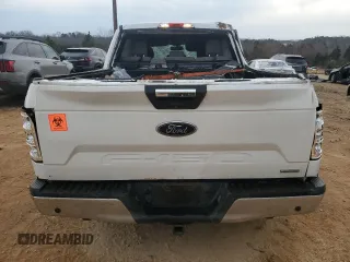 2018 Ford F-150 XL with VIN 1FTEW1CP7JFA13040, listed as a Copart auction lot 47606745 with 97,577 mi miles and Salvage Title. Bid and sale history available at carsss.com. Image 6.