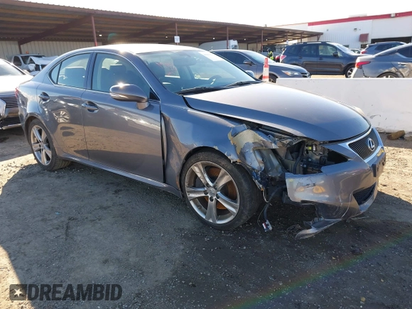 2012 Lexus IS 350 with VIN JTHBE5C2XC5030584, listed as a IAAI auction lot 41494003 with 62,013 mi miles and . Bid and sale history available at DreamBid. Image 1.