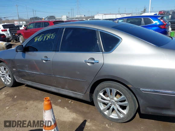 2010 Infiniti M with VIN JN1CY0AR7AM960352, listed as a IAAI auction lot 41754408 with 227,408 mi miles. Bid and sale history available at carsss.com. Image 14.