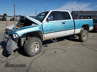 1996 Dodge 2500 with VIN 1B7KF23Z1TJ132910, listed as a Copart auction lot 48693455 with 253,645 mi miles and Salvage Title. Bid and sale history available at carsss.com. Image 1.