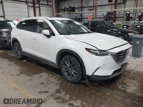 2020 Mazda CX-9 Touring z VIN JM3TCBCY8L0405360, wystawiony jako IAAI lot #41419428 z przebiegiem 69 917 mil mil oraz . Historia ofert i sprzedaży dostępna na DreamBid. Obrazek 1.