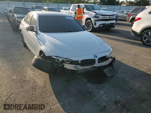 2017 BMW 3 Series 340i xDrive with VIN WBA8B7C32HA190043, listed as a Copart auction lot 69760234 with Not Provided miles and Salvage Title. Bid and sale history available at carsss.com. Image 10.