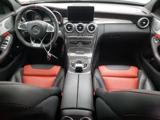 2017 Mercedes-Benz C 63 S AMG with VIN 55SWF8HB3HU193401, listed as a Copart auction lot 49440934 with 35,623 mi miles and . Bid and sale history available at DreamBid. Image 8.