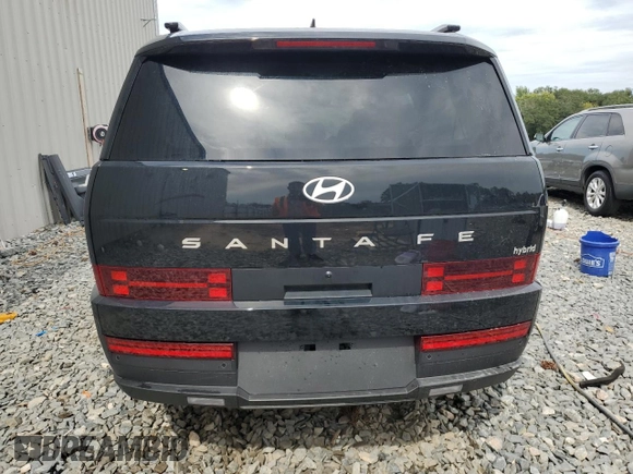 2024 Hyundai Santa Fe Hybrid SEL with VIN 5NMP24G15RH008560, listed as a Copart auction lot 75043214 with 4,166 mi miles and Salvage Title. Bid and sale history available at carsss.com. Image 6.