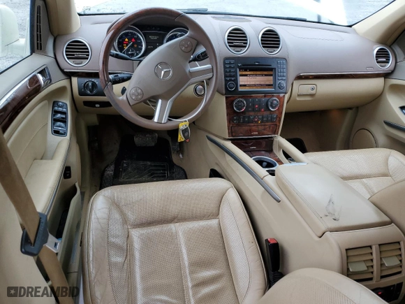 2011 Mercedes-Benz GL-Class GL 550 with VIN 4JGBF8GE7BA708312, listed as a Copart auction lot 42354585 with 158,975 mi miles and Salvage Title. Bid and sale history available at carsss.com. Image 8.