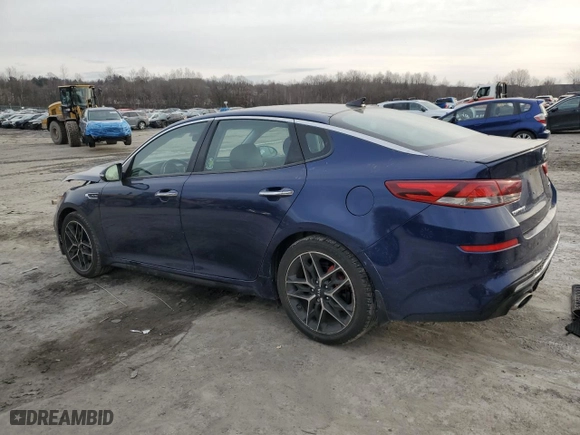 2019 Kia Optima SX with VIN 5XXGW4L2XKG322034, listed as a Copart auction lot 46752345 with 60,301 mi miles and Salvage Title. Bid and sale history available at carsss.com. Image 2.