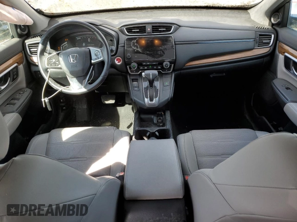 2017 Honda CR-V EX-L with VIN 5J6RW2H81HL032875, listed as a Copart auction lot 45604395 with 130,000 mi miles and Salvage Title. Bid and sale history available at DreamBid. Image 8.