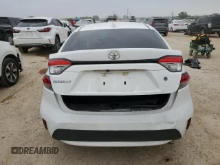 2021 Toyota Corolla L with VIN 5YFDPMAE2MP200095, listed as a Copart auction lot 51287355 with 61,471 mi miles and Salvage Title. Bid and sale history available at DreamBid. Image 6.