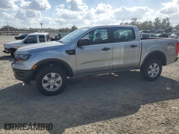 2020 Ford Ranger XL with VIN 1FTER4FH9LLA21416, listed as a Copart auction lot 80561534 with 34,385 mi miles and Salvage title. Bid and sale history available at DreamBid. Image 1.