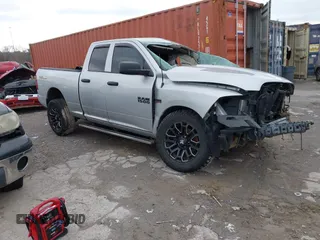 2018 Ram 1500 Tradesman with VIN 1C6RR7FT8JS293215, listed as a IAAI auction lot 41577266 with 123,056 mi miles and . Bid and sale history available at DreamBid. Image 1.