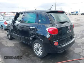 2014 FIAT 500L Easy with VIN ZFBCFABH1EZ001328, listed as a IAAI auction lot 38865855 with Not Provided miles and . Bid and sale history available at DreamBid. Image 3.