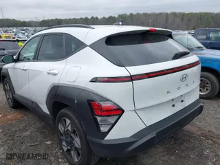 2024 Hyundai Kona SEL with VIN KM8HB3AB0RU050252, listed as a IAAI auction lot 41507056 with 46,517 mi miles. Bid and sale history available at carsss.com. Image 3.