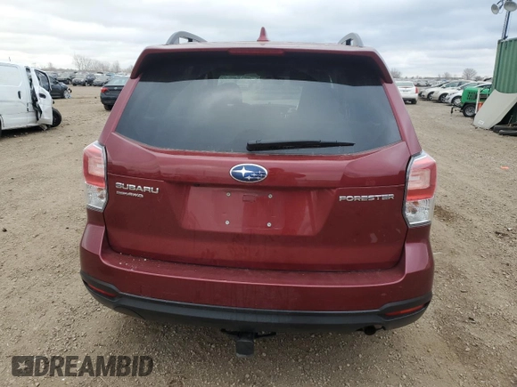 2018 Subaru Forester Premium with VIN JF2SJAEC4JH465898, listed as a Copart auction lot 84260994 with 45,283 mi miles and Salvage Title. Bid and sale history available at DreamBid. Image 6.