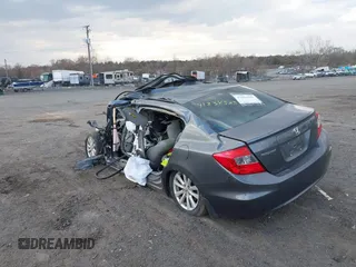 2012 Honda Civic EX with VIN 19XFB2F80CE088038, listed as a IAAI auction lot 41834585 with Not Provided miles and . Bid and sale history available at DreamBid. Image 3.