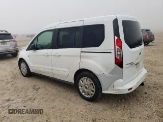 2014 Ford Transit Connect XLT with VIN NM0AE8F76E1149794, listed as a Copart auction lot 43130385 with 210,682 mi miles and Salvage title. Bid and sale history available at DreamBid. Image 2.