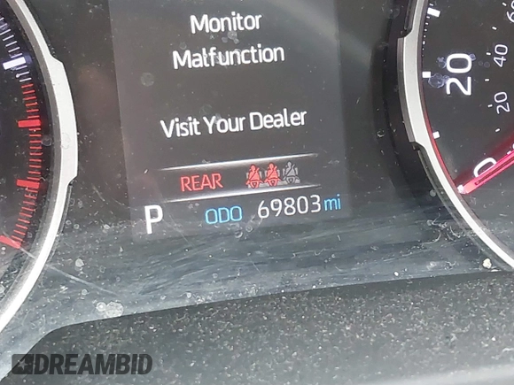2019 Toyota RAV4 LE with VIN JTMG1RFV7KD017764, listed as a IAAI auction lot 41609055 with 69,803 mi miles and . Bid and sale history available at DreamBid. Image 16.