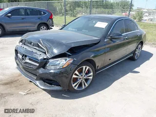 2018 Mercedes-Benz C-Class C 300 with VIN WDDWF4KBXJR404246, listed as a IAAI auction lot 42032191 with 1 mi miles. Bid and sale history available at carsss.com. Image 17.