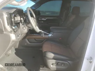 2024 Chevrolet Silverado 1500 High Country with VIN 3GCUDJED2RG458218, listed as a Copart auction lot 88044295 with Not Provided miles and Salvage Title. Bid and sale history available at DreamBid. Image 7.