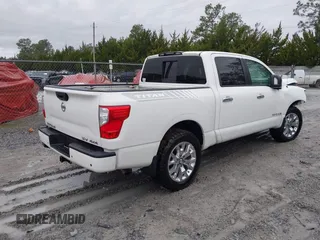 2021 Nissan Titan Pro-4X with VIN 1N6AA1ED6MN535519, listed as a IAAI auction lot 41482187 with 62,698 mi miles and . Bid and sale history available at DreamBid. Image 4.